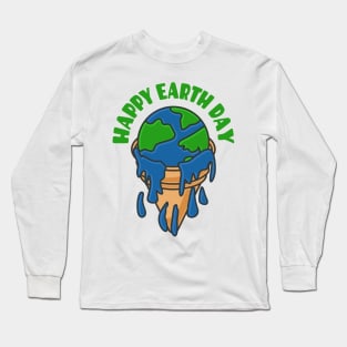 Happy Earth Day Long Sleeve T-Shirt